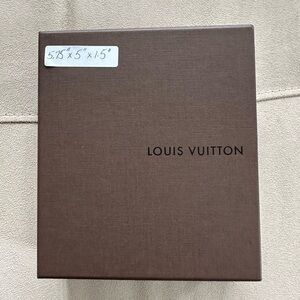 Louis Vuitton Brown Box- Authentic - Drawer Style 5.75 x 5 x 1.5 EUC